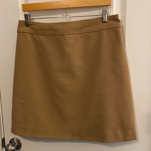 Classic Camel J.Crew Factory Mini Skirt